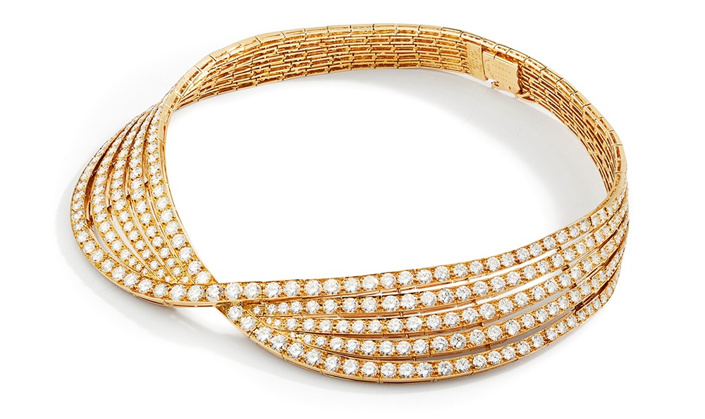 An impressive diamond necklace, by Van Cleef & Arpels